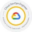 Google Cloud Certified – Professional Cloud DevOps Engineer badge