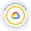 Google Cloud Certified – Professional Machine Learning Engineer badge